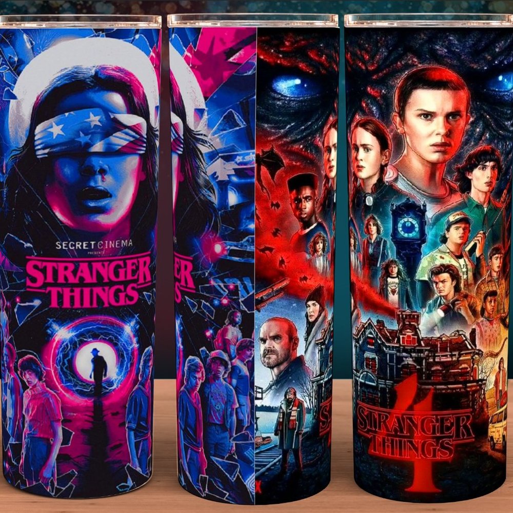 Stranger Things Season 4 Tumbler 20oz